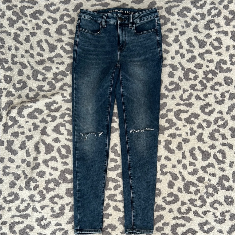 American Eagle Outfitters Women's Blue Jeans